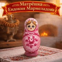 Матрешка Евдокия Мармеладова