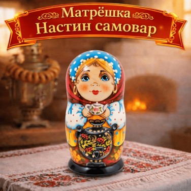 Матрёшка Настин самовар