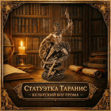 Статуэтка Таранис - кельтский бог грома