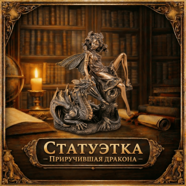 Статуэтка Приручившая дракона