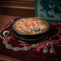 Шкатулка Красотки-бабочки (ручная работа)