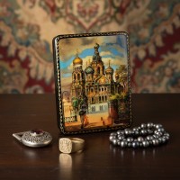 Шкатулка Питерские купола (ручная работа) Шкатулка Питерские купола (ручная работа)