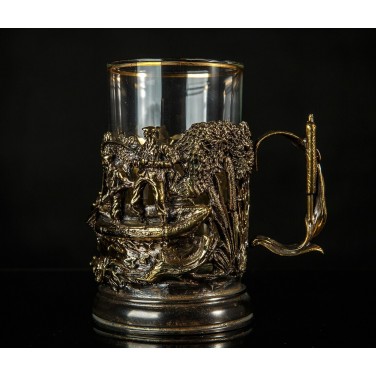 Чайный набор Щучье царство (латунь)