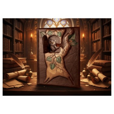 Подарочная книга Мудрые мысли (кожа)