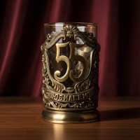 Чайный набор Юбилей - 55 лет (в коробке)