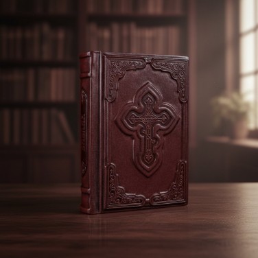 Подарочная книга Библия (с комментариями)