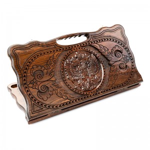 Резные нарды и шашки Императорские