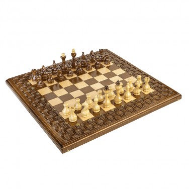Резные шахматы и нарды Альмансор