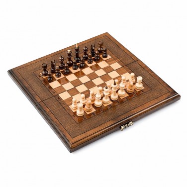 Резные шахматы и нарды Колхида