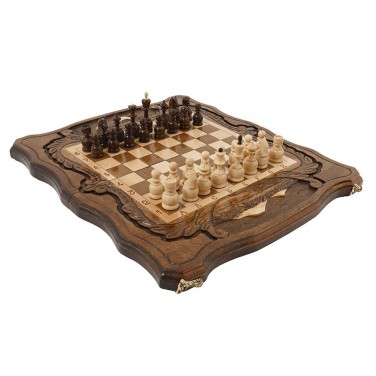 Резные шахматы и нарды Абаго