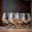 Набор бокалов для коньяка Вольный орел (в шкатулке)