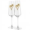 Набор фужеров для шампанского Трепетное сердце (в коробке) - Фото № 2