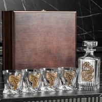 Набор для виски Ловкий змей (в шкатулке) Набор для виски Ловкий змей (в шкатулке)