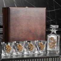 Набор для виски Ручная кобра (в шкатулке)