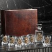 Набор для виски Змей - искуситель (в шкатулке) Набор для виски Змей - искуситель (в шкатулке)