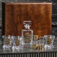 Набор для крепких напитков Змея богатства (в шкатулке)