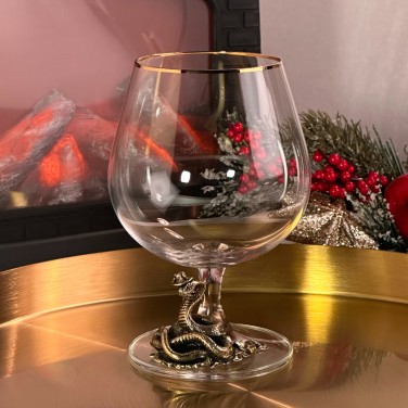 Бокал для коньяка Мистер Змей (в коробке)