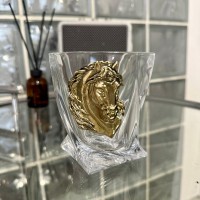 Бокал для виски Золотая лошадь (в коробке) Бокал для виски Золотая лошадь (в коробке)