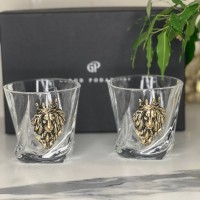 Набор бокалов для виски Королевский лев (в коробке)