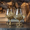 Набор бокалов для коньяка Славная охота (в ларце)