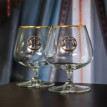 Набор бокалов для коньяка Весы (в шкатулке)
