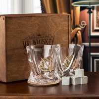 Набор бокалов для виски Зодиакальный Стрелец (в шкатулке) Набор бокалов для виски Зодиакальный Стрелец (в шкатулке)