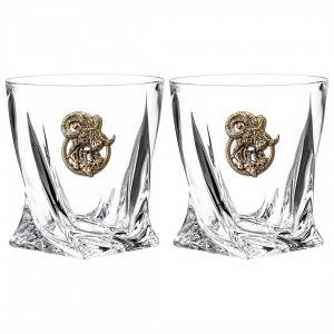 Набор бокалов для виски Козерог (в шкатулке)