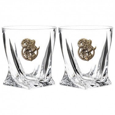 Набор бокалов для виски Козерог (в шкатулке)