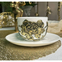 Чайная пара Нежная магнолия