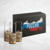 Набор стопок для водки Страна победителей (в коробке) Набор стопок для водки Страна победителей (в коробке) - Фото № 2