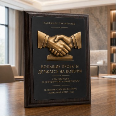 Настольное панно Надежное партнерство