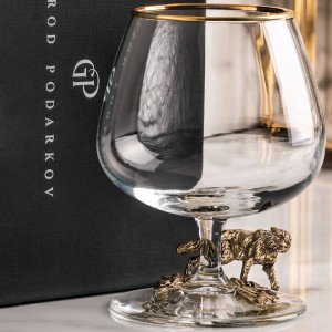 Бокал для коньяка Волк (в коробке) Бокал для коньяка Волк (в коробке)