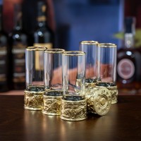 Набор стопок для водки Сильные звери