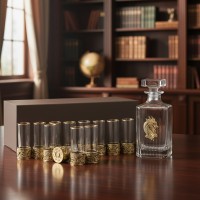 Набор для водки Дракон удачи (в футляре)