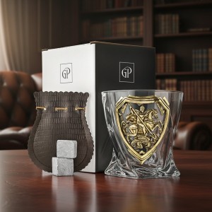 Бокал для виски Георгий Победоносец и змей