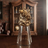 Подарочный лафитник-перевёртыш Русский медведь (в коробке)