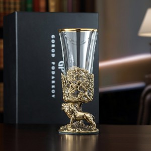 Подарочный лафитник Царь зверей (в коробке)