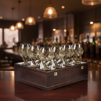 Набор бокалов для коньяка Хищник (в шкатулке)