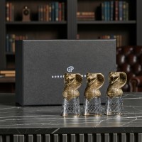 Набор стопок-перевертышей Три змеи (в коробке)