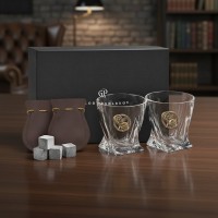 Набор бокалов для виски Водолей (в коробке)
