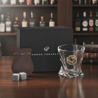 Бокал для виски Зодиак - Рыбы (в коробке)