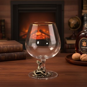 Бокал для коньяка Мистер Змей (в коробке)
