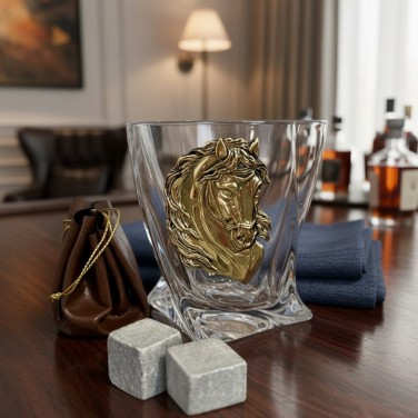 Бокал для виски Сильная лошадь (в коробке)