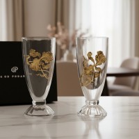 Набор бокалов для коктейля Золотые ирисы