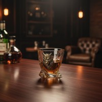 Бокал для виски Суровый волк