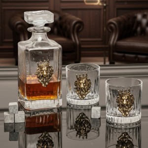 Набор для виски Лев (в коробке)