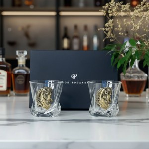 Набор бокалов для виски Благородная лошадь (в коробке)