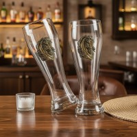 Набор бокалов для пива Гарцующая лошадь (в коробке)