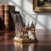 Бокал для виски На оленьей охоте (в коробке)