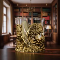 Бокал для виски Львиная саванна (в коробке)